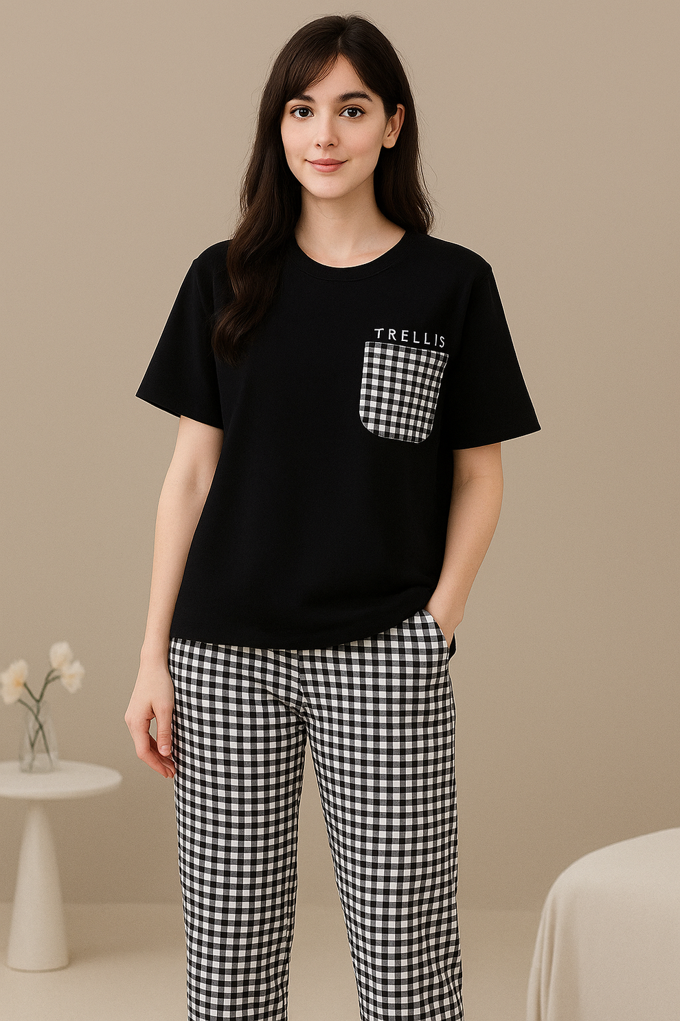 11.11 Sale Soft Cotton PJ Suit - P8