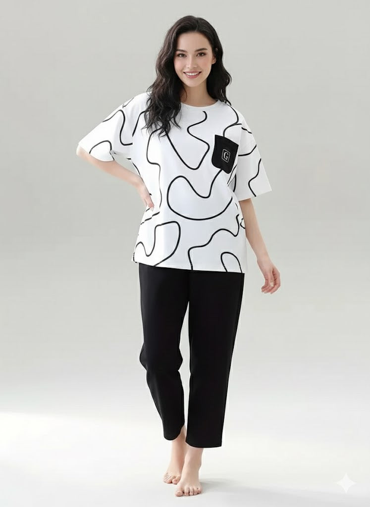 Soft Cotton PJ Suit - P13