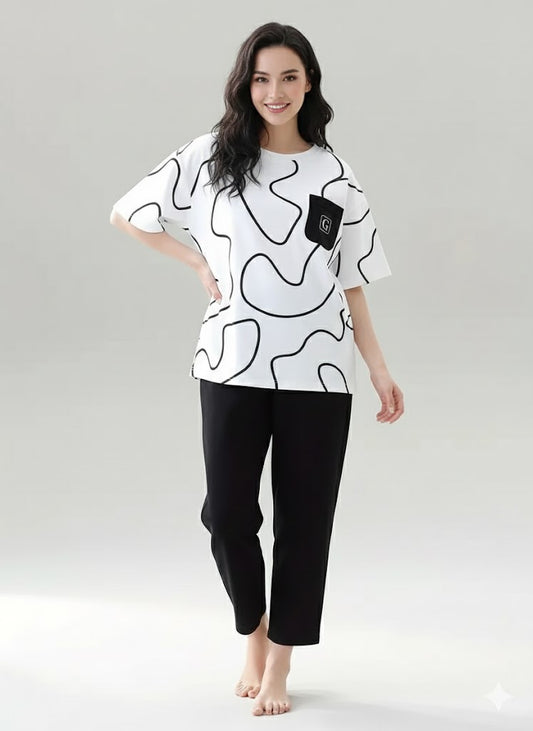 Soft Cotton PJ Suit - P13