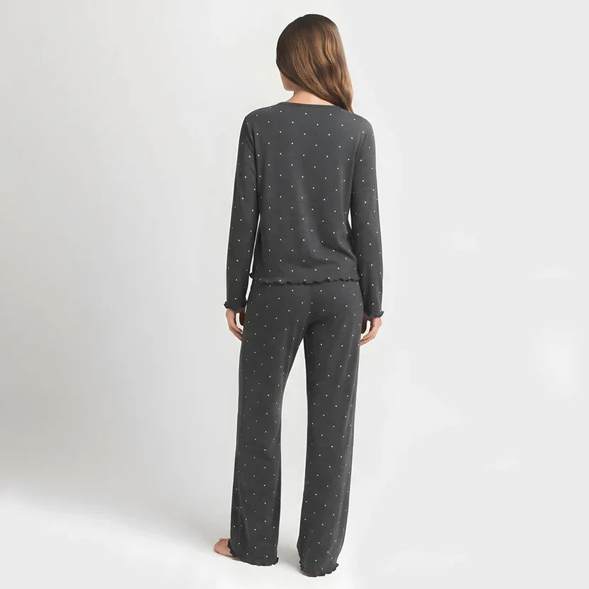 Ivory Dream Dotted Set - Silent Grey