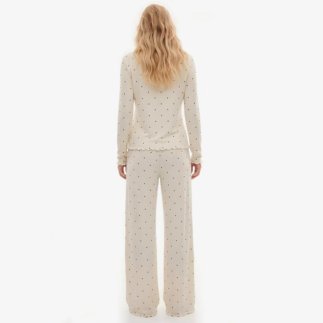 Ivory Dream Dotted Set - Oat Milk
