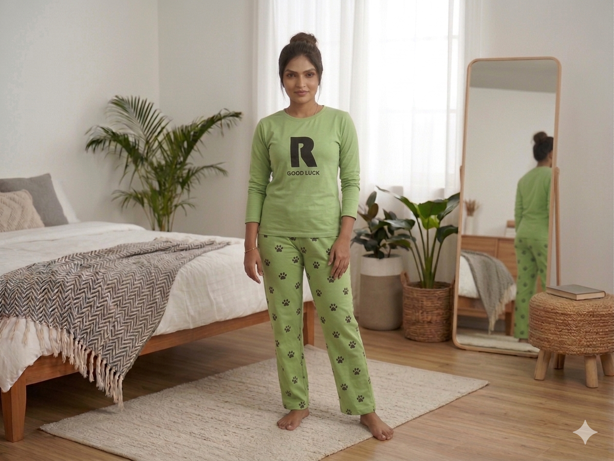 GOOD LUCK PJ SUIT