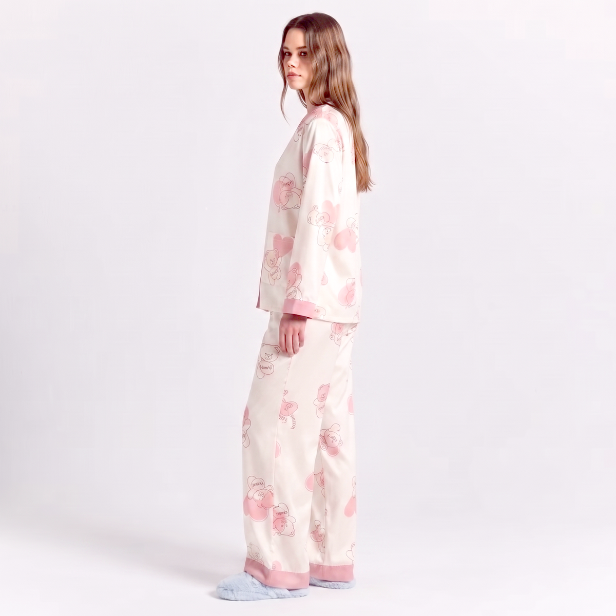 Soft Cotton Lounge Set - Teddy Hugs
